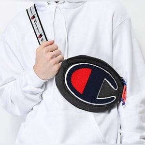 New Men/Women Champion Prime Fashion Fanny Sling Shoulder Waist Bag Grey